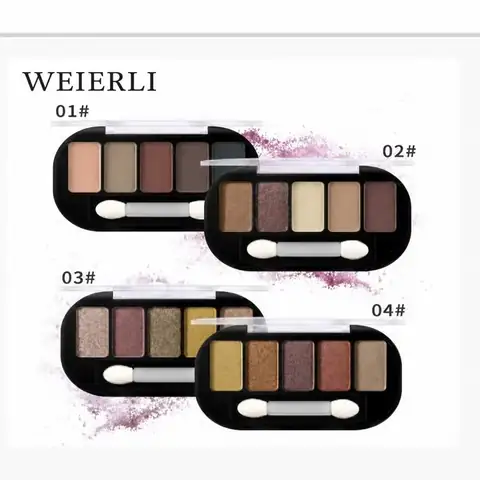 WEIERLI 003. Eyeshadow Palette - ES-008