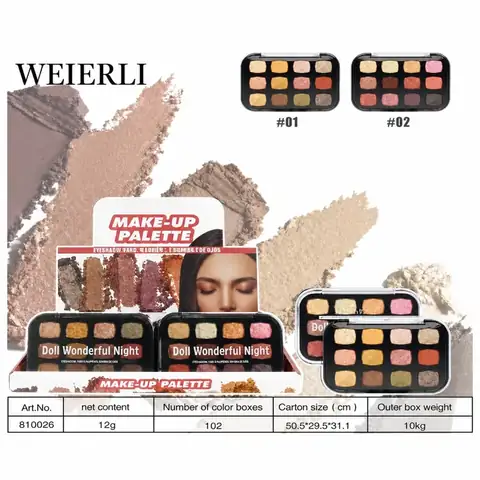 WEIERLI 009. Eyeshadow Palette - ES-022