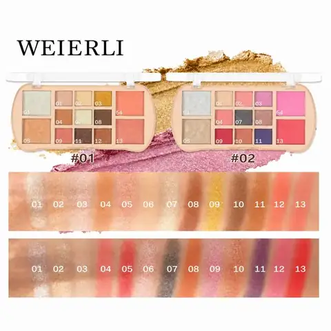 WEIERLI 012. Eyeshadow Palette - ES-027