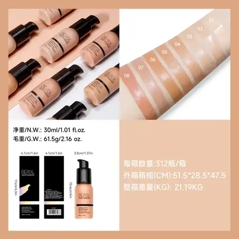 DEROL High-Coverage Liquid Foundation