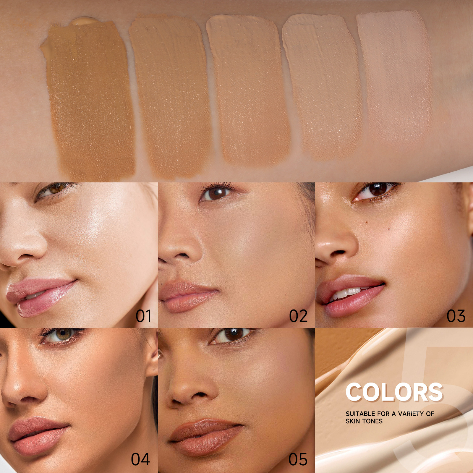 DEROL lightweight moisturizing foundation balm